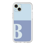 スリムプロテクションプレミアムケース［ オリジナル - initial two tone - B blue ］