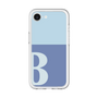 スリムプロテクションプレミアムケース［ オリジナル - initial two tone - B blue ］