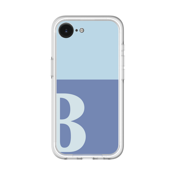 スリムプロテクションプレミアムケース［ オリジナル - initial two tone - B blue ］