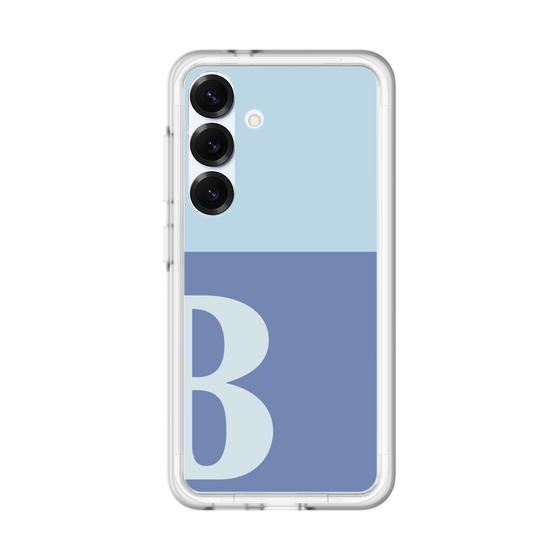 スリムプロテクションプレミアムケース［ オリジナル - initial two tone - B blue ］