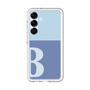 スリムプロテクションプレミアムケース［ オリジナル - initial two tone - B blue ］
