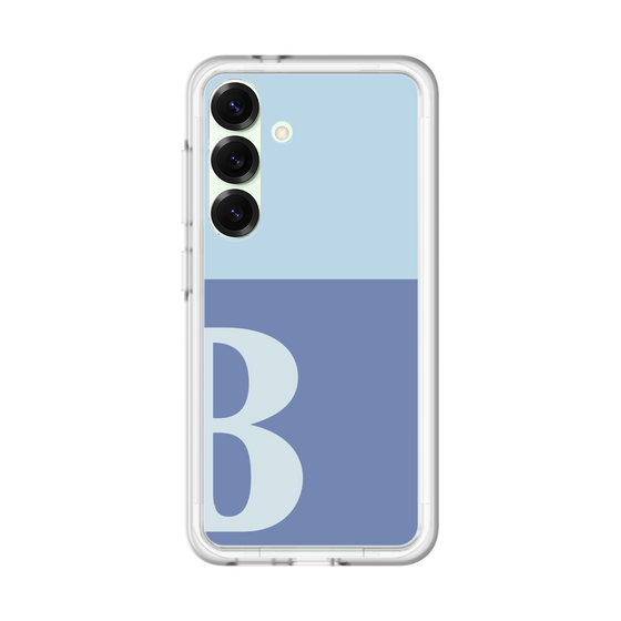 スリムプロテクションプレミアムケース［ オリジナル - initial two tone - B blue ］