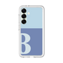 スリムプロテクションプレミアムケース［ オリジナル - initial two tone - B blue ］