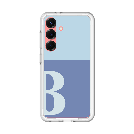 スリムプロテクションプレミアムケース［ オリジナル - initial two tone - B blue ］