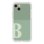 スリムプロテクションプレミアムケース［ オリジナル - initial two tone - B green ］
