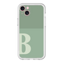 スリムプロテクションプレミアムケース［ オリジナル - initial two tone - B green ］