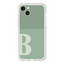 スリムプロテクションプレミアムケース［ オリジナル - initial two tone - B green ］