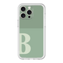 スリムプロテクションプレミアムケース［ オリジナル - initial two tone - B green ］