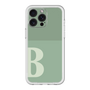 スリムプロテクションプレミアムケース［ オリジナル - initial two tone - B green ］