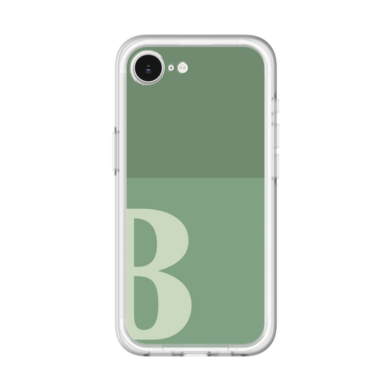 スリムプロテクションプレミアムケース［ オリジナル - initial two tone - B green ］
