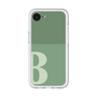 スリムプロテクションプレミアムケース［ オリジナル - initial two tone - B green ］