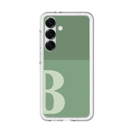 スリムプロテクションプレミアムケース［ オリジナル - initial two tone - B green ］