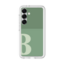 スリムプロテクションプレミアムケース［ オリジナル - initial two tone - B green ］