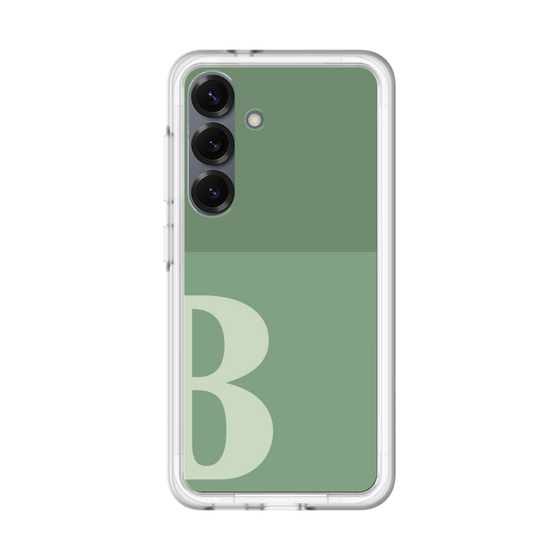 スリムプロテクションプレミアムケース［ オリジナル - initial two tone - B green ］