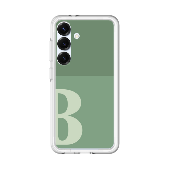 スリムプロテクションプレミアムケース［ オリジナル - initial two tone - B green ］