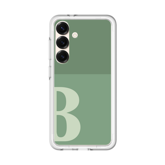スリムプロテクションプレミアムケース［ オリジナル - initial two tone - B green ］