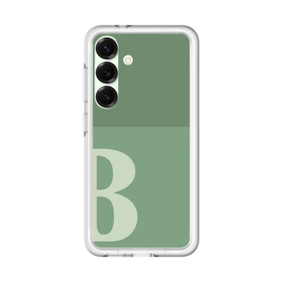スリムプロテクションプレミアムケース［ オリジナル - initial two tone - B green ］