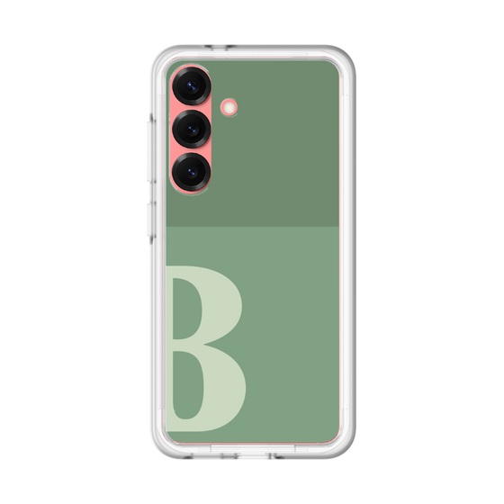 スリムプロテクションプレミアムケース［ オリジナル - initial two tone - B green ］