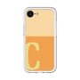 スリムプロテクションプレミアムケース［ オリジナル - initial two tone - C orange ］