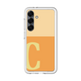 スリムプロテクションプレミアムケース［ オリジナル - initial two tone - C orange ］