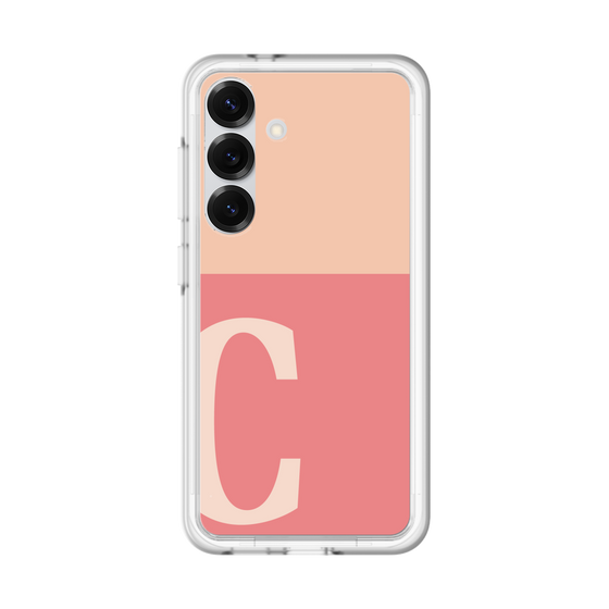 スリムプロテクションプレミアムケース［ オリジナル - initial two tone - C pink ］