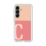 スリムプロテクションプレミアムケース［ オリジナル - initial two tone - C pink ］