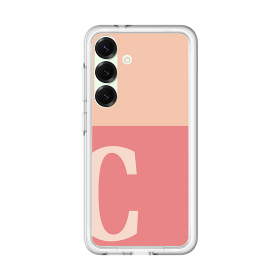 スリムプロテクションプレミアムケース［ オリジナル - initial two tone - C pink ］