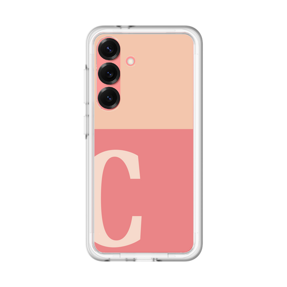 スリムプロテクションプレミアムケース［ オリジナル - initial two tone - C pink ］