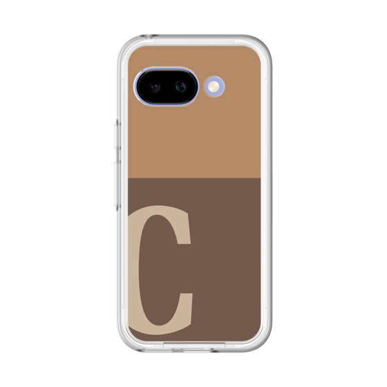 スリムプロテクションプレミアムケース［ オリジナル - initial two tone - C brown ］