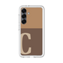 スリムプロテクションプレミアムケース［ オリジナル - initial two tone - C brown ］
