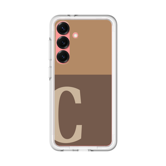 スリムプロテクションプレミアムケース［ オリジナル - initial two tone - C brown ］