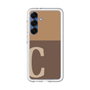 スリムプロテクションプレミアムケース［ オリジナル - initial two tone - C brown ］
