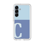 スリムプロテクションプレミアムケース［ オリジナル - initial two tone - C blue ］