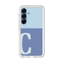 スリムプロテクションプレミアムケース［ オリジナル - initial two tone - C blue ］
