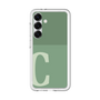 スリムプロテクションプレミアムケース［ オリジナル - initial two tone - C green ］