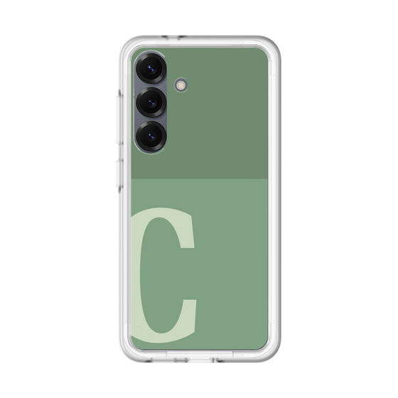 スリムプロテクションプレミアムケース［ オリジナル - initial two tone - C green ］