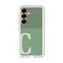 スリムプロテクションプレミアムケース［ オリジナル - initial two tone - C green ］