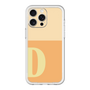 スリムプロテクションプレミアムケース［ オリジナル - initial two tone - D orange ］