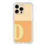スリムプロテクションプレミアムケース［ オリジナル - initial two tone - D orange ］