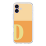 スリムプロテクションプレミアムケース［ オリジナル - initial two tone - D orange ］