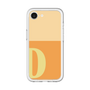 スリムプロテクションプレミアムケース［ オリジナル - initial two tone - D orange ］