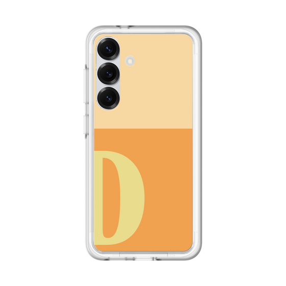 スリムプロテクションプレミアムケース［ オリジナル - initial two tone - D orange ］