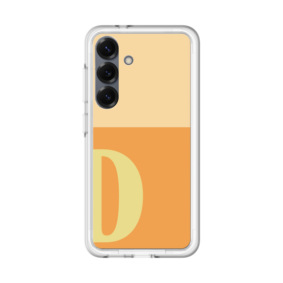 スリムプロテクションプレミアムケース［ オリジナル - initial two tone - D orange ］