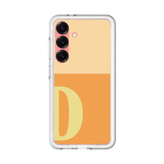 スリムプロテクションプレミアムケース［ オリジナル - initial two tone - D orange ］