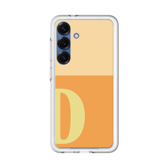 スリムプロテクションプレミアムケース［ オリジナル - initial two tone - D orange ］