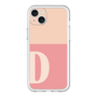 スリムプロテクションプレミアムケース［ オリジナル - initial two tone - D pink ］