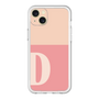 スリムプロテクションプレミアムケース［ オリジナル - initial two tone - D pink ］