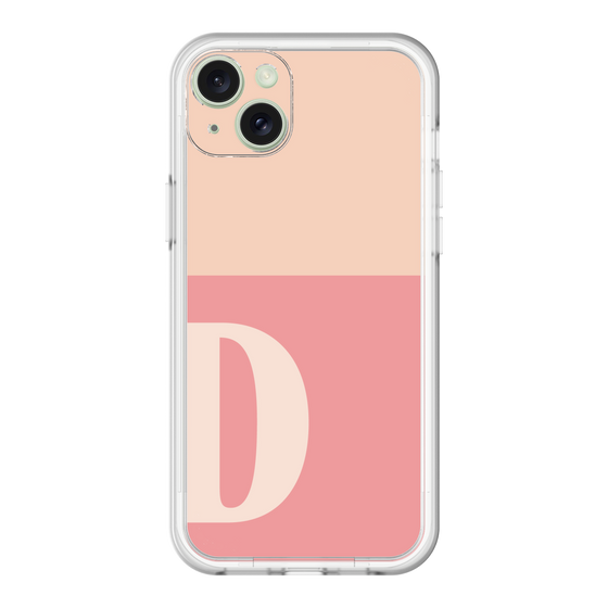 スリムプロテクションプレミアムケース［ オリジナル - initial two tone - D pink ］