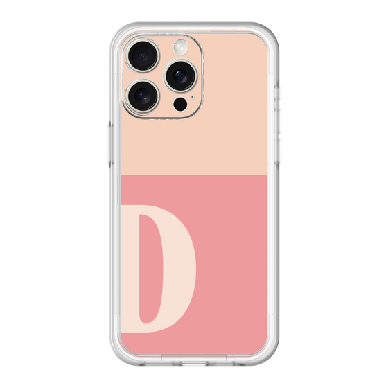 スリムプロテクションプレミアムケース［ オリジナル - initial two tone - D pink ］