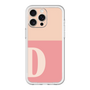 スリムプロテクションプレミアムケース［ オリジナル - initial two tone - D pink ］